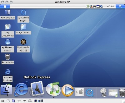 FlyakiteOsX 3.5 Trasforma Windows in Mac OS X