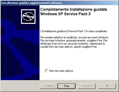Microsoft Windows XP SP3 Problemi 2