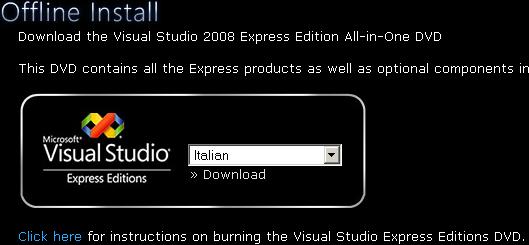 Microsoft Visual Studio 2008 Express Edition ISO Download